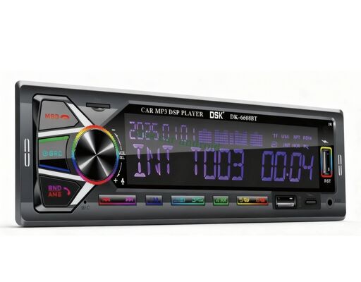 Συσκευή αναπαραγωγής mp3 αυτοκινήτου με οθόνη LED, συμπεριλαμβανομένου εσωτερικού καταγραφέα GPS, αγγλική γλώσσα OSD, προσφέρει καθαρό ήχο και εύκολο περιβάλλον χρήστη